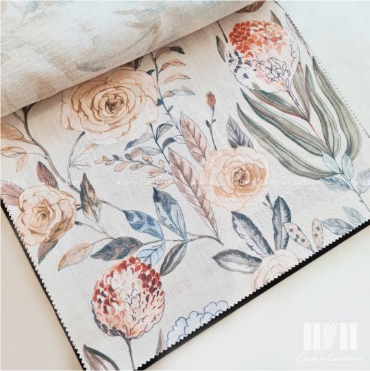 Rèm Vải Họa Tiết - Collection Floral 01/2023